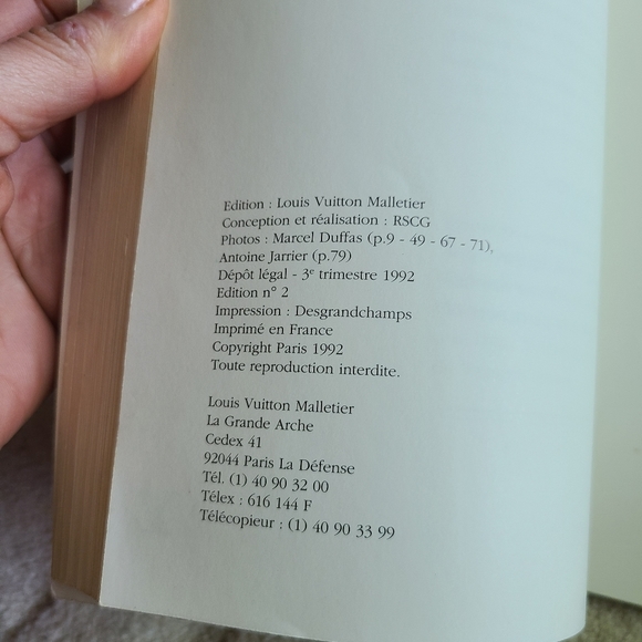 Louis Vuitton Le Catalogue 1992 Book Collectible - Picture 7 of 9